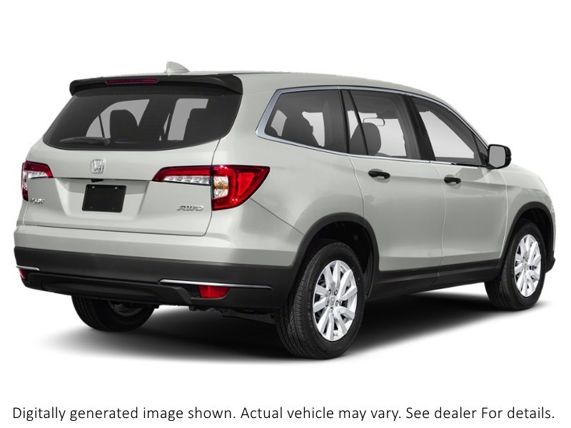 2020 Honda Pilot LX AWD Platinum White Pearl  Shot 6