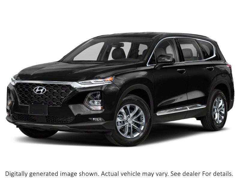 2019 Hyundai Santa Fe 2.0T Luxury AWD W/Dark Chrome Accent Twilight Black  Shot 1