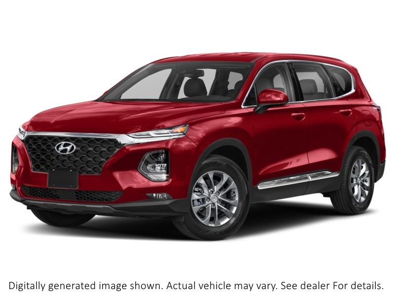 2019 Hyundai Santa Fe 2.4L Essential AWD W/Safety Package Scarlet Red  Shot 7