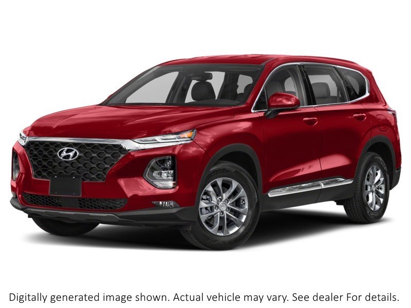 2019 Hyundai Santa Fe 2.4L Essential AWD W/Safety Package Scarlet Red  Shot 7