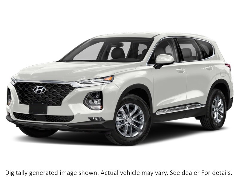 2019 Hyundai Santa Fe 2.0T Luxury AWD W/Dark Chrome Accent Quartz White  Shot 23