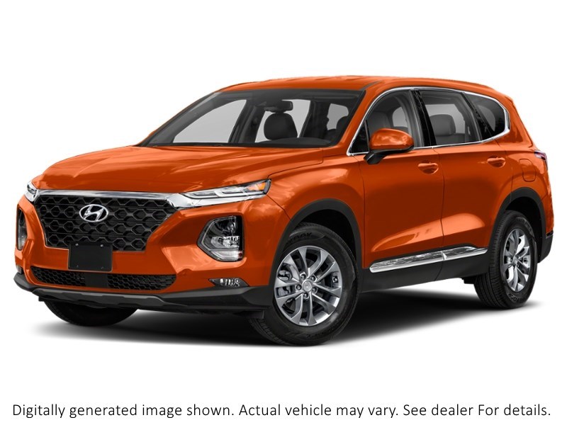 2019 Hyundai Santa Fe 2.0T Luxury AWD W/Dark Chrome Accent Lava Orange  Shot 44
