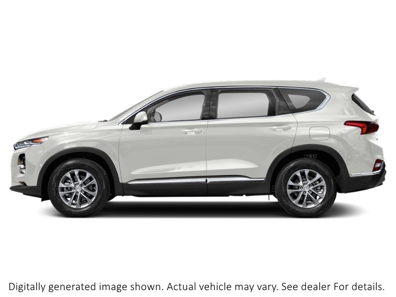 2019 Hyundai Santa Fe 2.0T Luxury AWD W/Dark Chrome Accent Quartz White  Shot 24