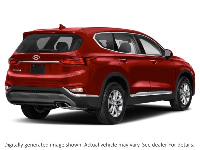 2019 Hyundai Santa Fe 2.0T Luxury AWD W/Dark Chrome Accent Scarlet Red  Shot 12