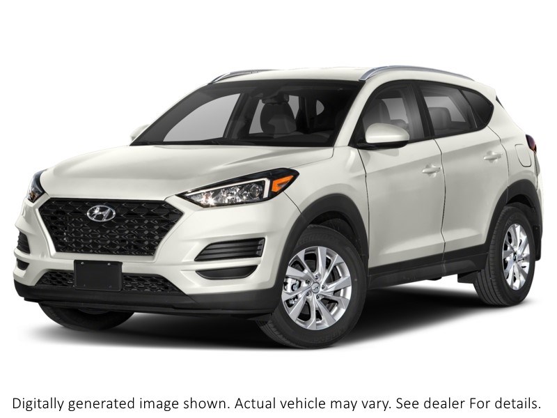 2021 Hyundai Tucson Preferred AWD Crystal White  Shot 4