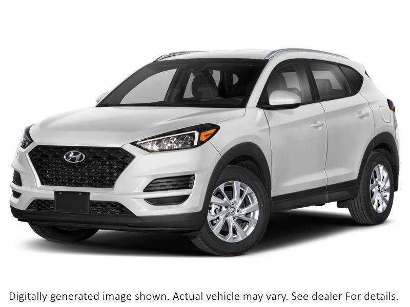 2021 Hyundai Tucson Preferred AWD Crystal White  Shot 10