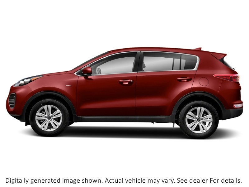 2017 Kia Sportage AWD 4Dr LX Scarlet Red  Shot 3
