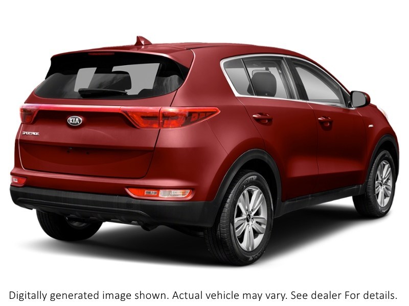 2017 Kia Sportage AWD 4Dr LX Scarlet Red  Shot 6