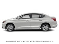 2019 Nissan Sentra SV CVT Aspen White Pearl  Shot 3