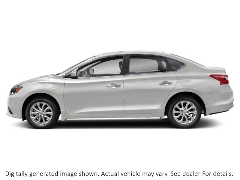 2019 Nissan Sentra SV CVT Aspen White Pearl  Shot 5