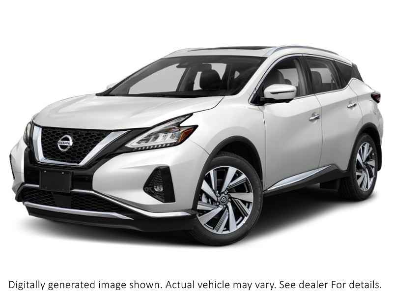 2022 Nissan Murano AWD Midnight Edition Pearl White Pearl Metallic  Shot 10
