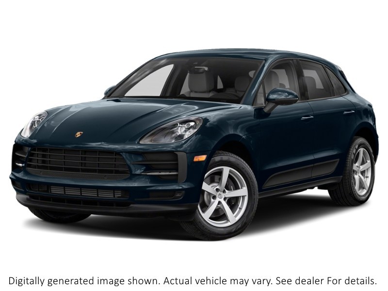 2021 Porsche Macan S AWD Night Blue Metallic  Shot 4