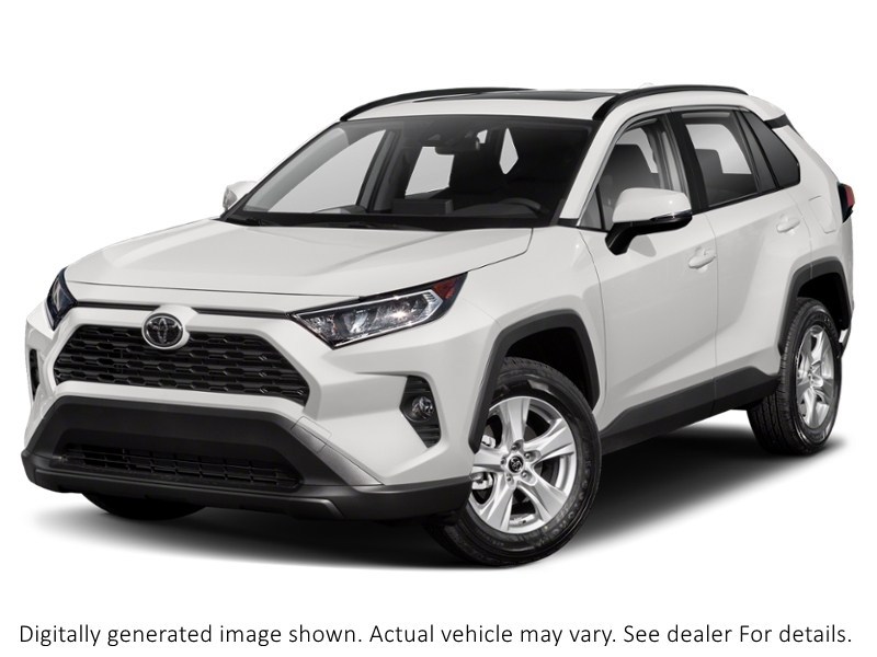2020 Toyota Rav4 XLE AWD Super White  Shot 1