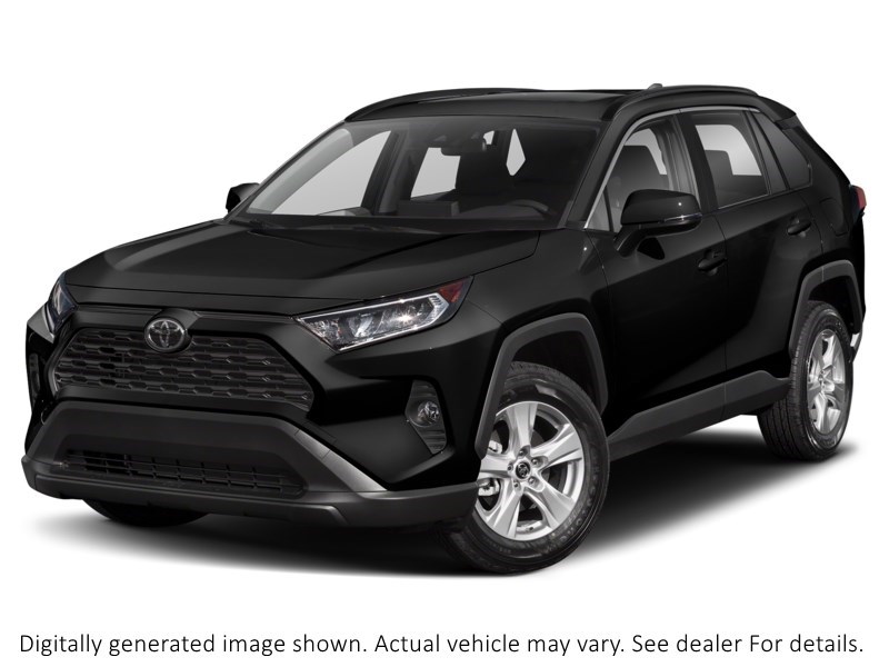 2019 Toyota Rav4 AWD XLE Midnight Black Metallic  Shot 1