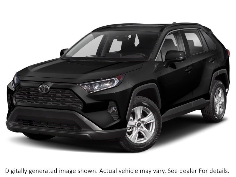 2019 Toyota Rav4 AWD XLE Midnight Black Metallic  Shot 1