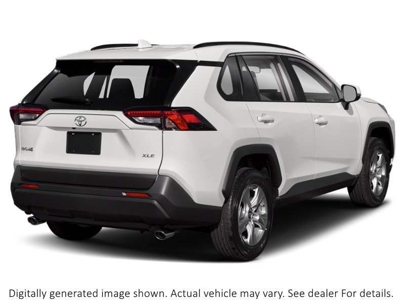 2020 Toyota Rav4 XLE AWD Super White  Shot 2