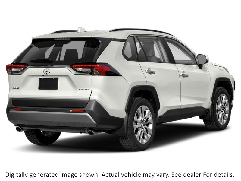 2020 Toyota Rav4 Limited AWD Blizzard Pearl  Shot 6