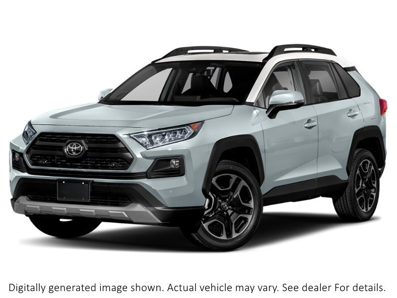 2019 Toyota Rav4 AWD Trail Lunar Rock w/White Roof  Shot 1