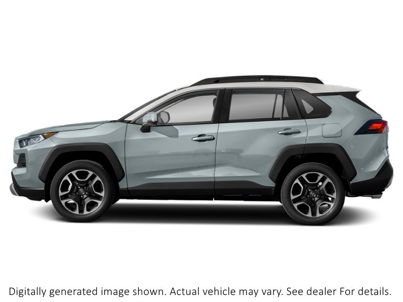 2019 Toyota Rav4 AWD Trail Lunar Rock w/White Roof  Shot 5
