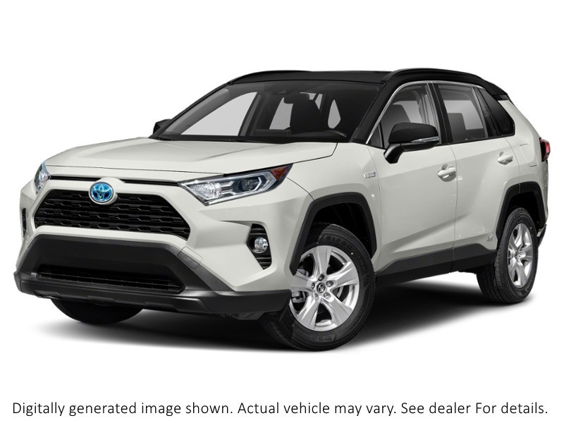 2021 Toyota Rav4 Hybrid Hybrid XSE Tech AWD Blizzard Pearl w/Black Roof  Shot 4