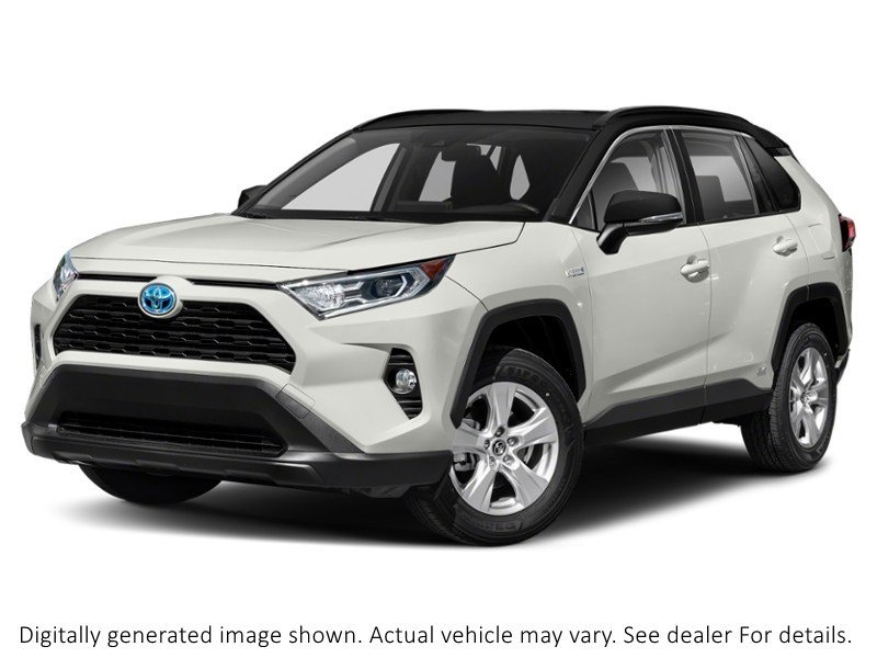 2021 Toyota Rav4 Hybrid Hybrid XSE Tech AWD Blizzard Pearl w/Black Roof  Shot 4