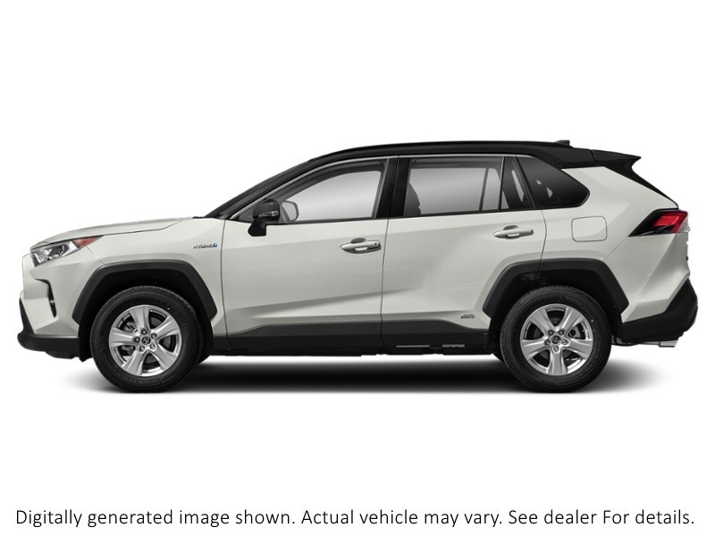 2021 Toyota Rav4 Hybrid Hybrid XSE Tech AWD Blizzard Pearl w/Black Roof  Shot 5