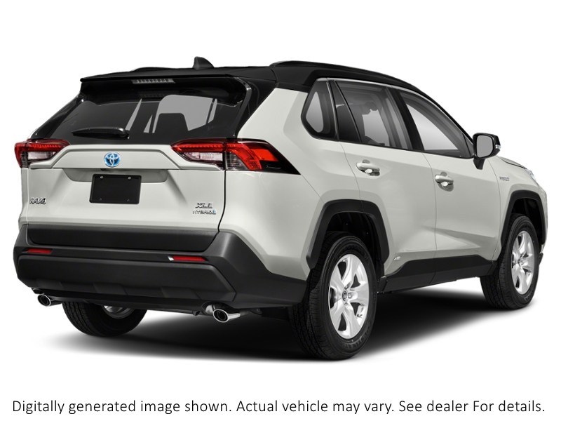 2021 Toyota Rav4 Hybrid Hybrid XSE Tech AWD Blizzard Pearl w/Black Roof  Shot 6