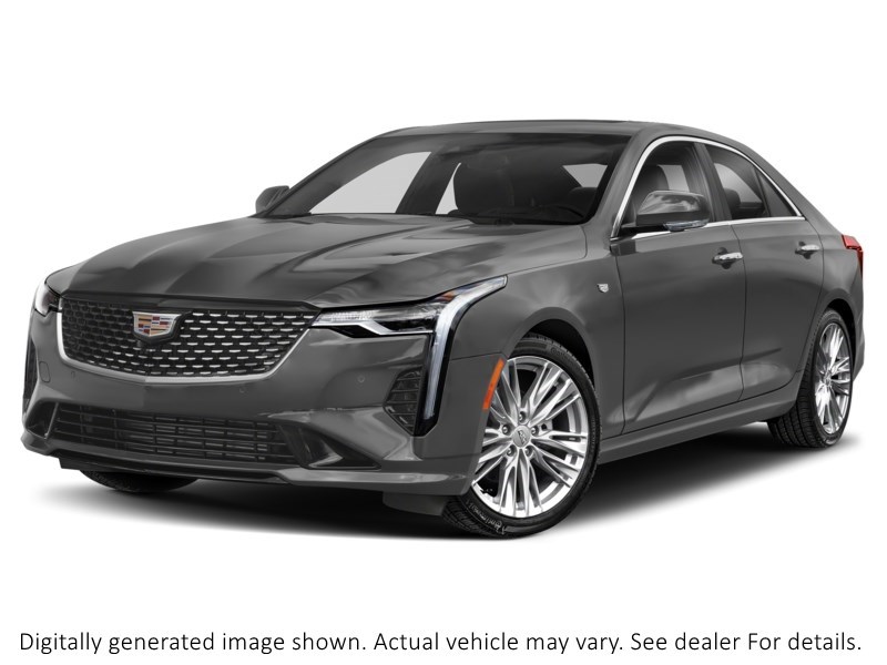 2022 Cadillac Ct4 4Dr Sdn Premium Luxury Satin Steel Metallic  Shot 4