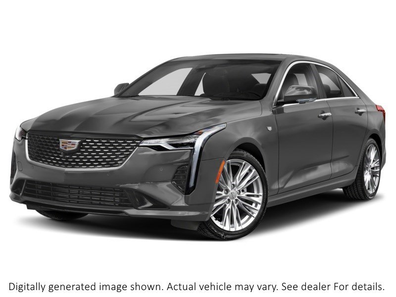 2022 Cadillac Ct4 4Dr Sdn Premium Luxury Satin Steel Metallic  Shot 4