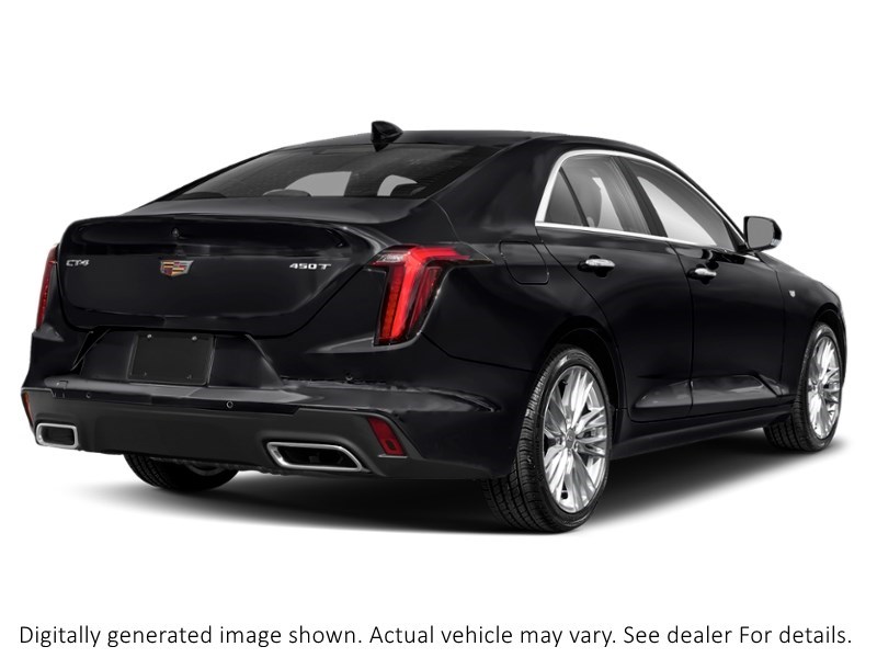 2022 Cadillac Ct4 4Dr Sdn Premium Luxury Stellar Black Metallic  Shot 2