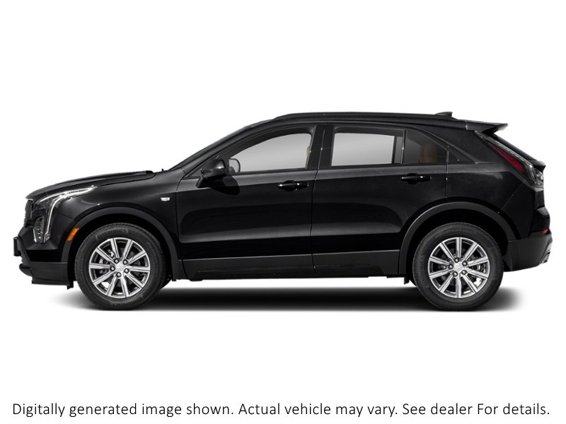 2021 Cadillac Xt4 AWD 4Dr Sport Stellar Black Metallic  Shot 3