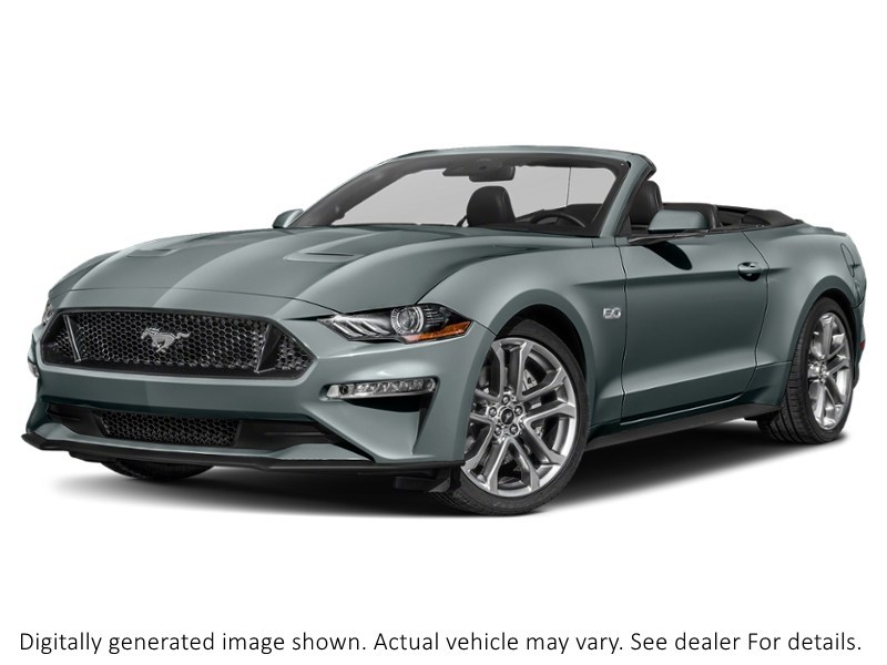 2022 Ford Mustang GT Premium Convertible Carbonized Grey Metallic  Shot 25
