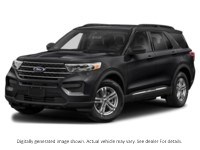2020 Ford Explorer XLT 4WD Agate Black Metallic  Shot 4