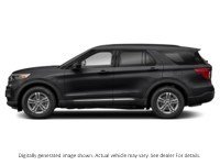 2020 Ford Explorer XLT 4WD Agate Black Metallic  Shot 3