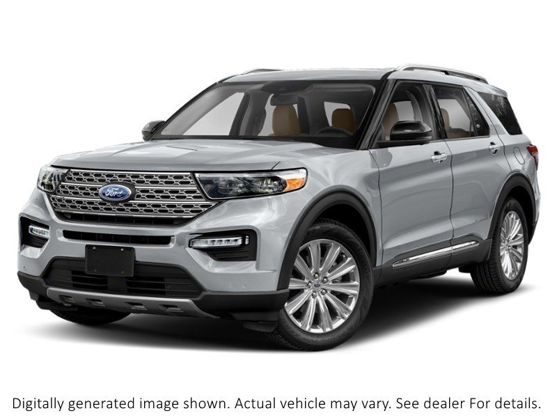 2020 Ford Explorer Limited 4WD Iconic Silver Metallic  Shot 1