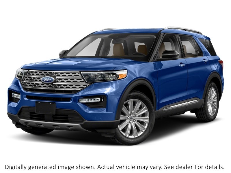 2022 Ford Explorer Limited | 4WD | Nav | 360 | Htd/Cool Seats | B&O Atlas Blue Metallic  Shot 1