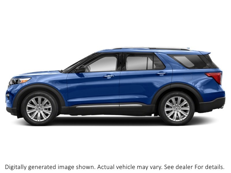 2022 Ford Explorer Limited | 4WD | Nav | 360 | Htd/Cool Seats | B&O Atlas Blue Metallic  Shot 3
