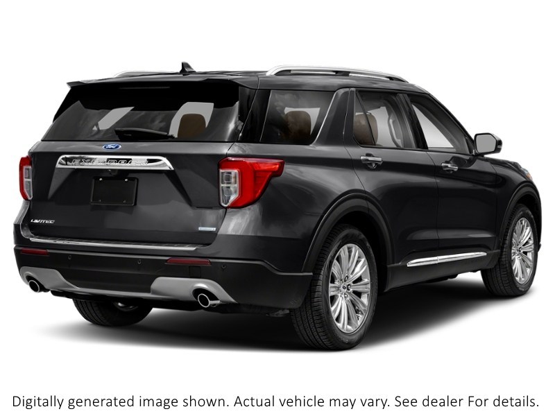 2021 Ford Explorer Limited 4WD Agate Black Metallic  Shot 6