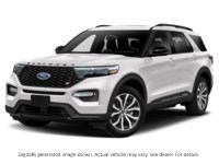 2022 Ford Explorer ST 4WD Star White Metallic Tri-Coat  Shot 1