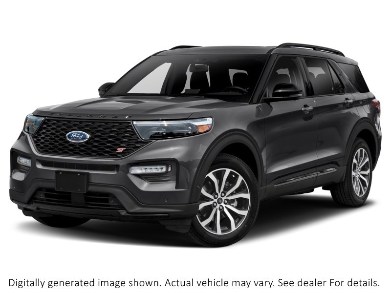 2020 Ford Explorer ST 4WD Agate Black Metallic  Shot 1