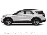 2022 Ford Explorer ST 4WD Star White Metallic Tri-Coat  Shot 3
