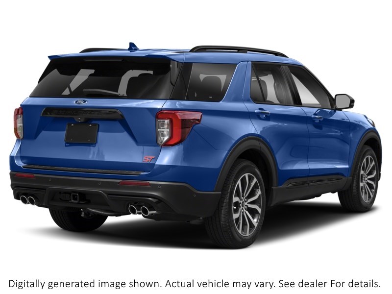 2020 Ford Explorer ST | 4WD | 3.0L | Roof | Prem Tech | Street Pk Atlas Blue Metallic  Shot 2