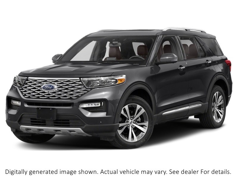 2021 Ford Explorer Platinum 4WD Agate Black Metallic  Shot 36