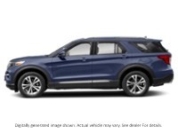 2021 Ford Explorer Platinum 4WD Infinite Blue Metallic Tinted Clearcoat  Shot 5