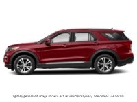 2021 Ford Explorer Platinum 4WD Rapid Red Metallic Tinted Clearcoat  Shot 16