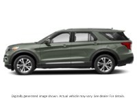 2021 Ford Explorer Platinum 4WD Forged Green Metallic  Shot 30