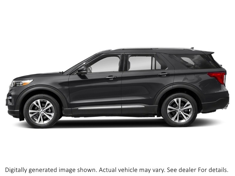 2021 Ford Explorer Platinum 4WD Agate Black Metallic  Shot 37