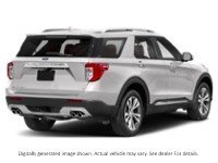 2021 Ford Explorer Platinum 4WD Star White Metallic Tri-Coat  Shot 8