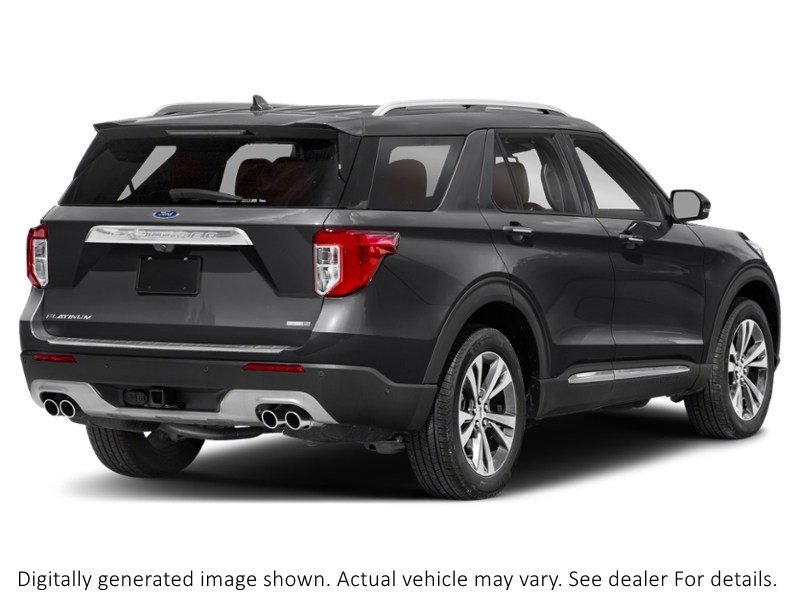 2021 Ford Explorer Platinum 4WD Agate Black Metallic  Shot 38