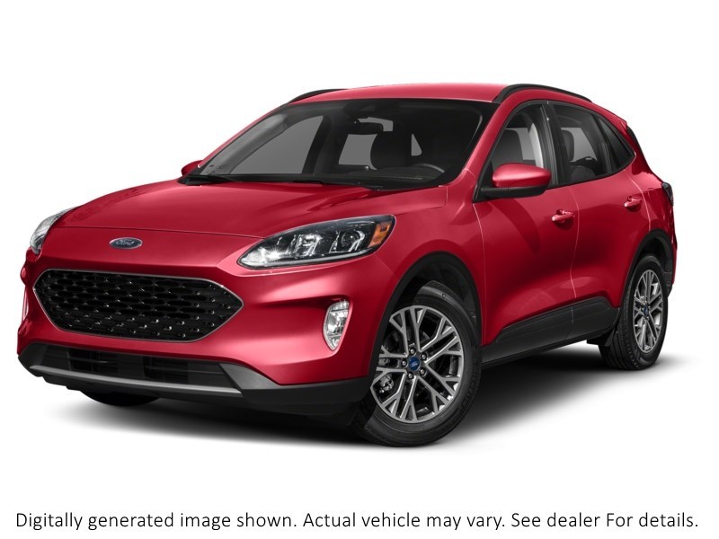 2020 Ford Escape Sel AWD Rapid Red Metallic Tinted Clearcoat  Shot 1
